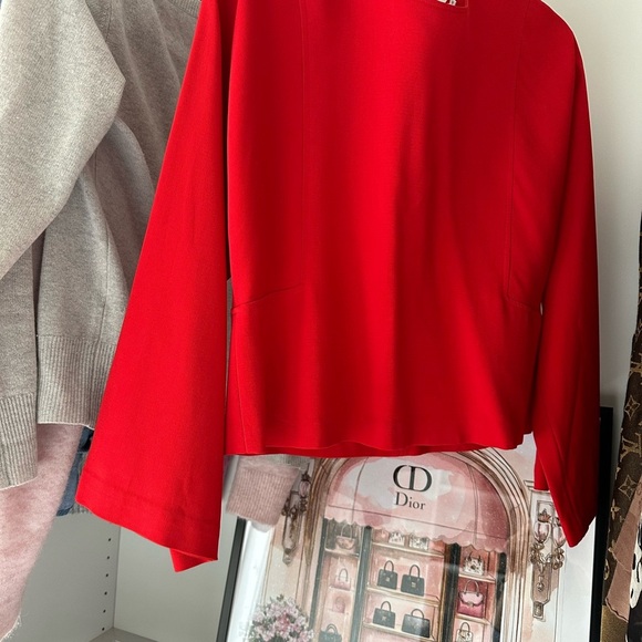 A.L.C. Red Blouse - Picture 6 of 7